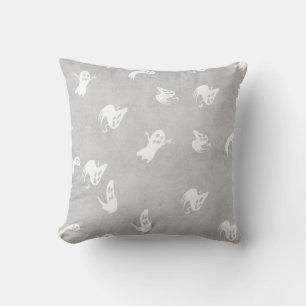 Flying Ghosts Halloween Designed Pillow 3 Kissen