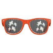 Flying Ghosts-Halloween-Party Sonnenbrille (Vorderseite)