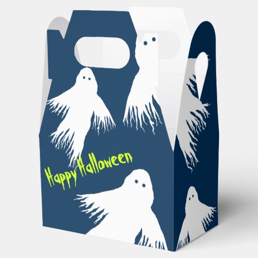 Flying Ghosts Trick oder Treat Goodie Box Geschenkschachtel (Geöffnet)