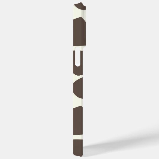 Flying Giraffe Roter Regenschirm Brown Giraffe Mus Case-Mate iPhone Hülle (Rückseite / Rechts)