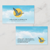 Flying Goose im Himmel Visitenkarte (Vorne/Hinten)