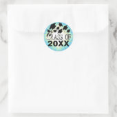 Flying Graduation Caps Class of 20XX Stickers (Tasche)