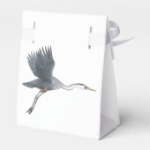 Flying Great Blue Heron Geschenkschachtel (Rückseite)