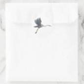 Flying Great Blue Heron Sticker (Tasche)