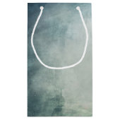 Flying Green Sea Turtle | Benutzerdefinierte Gesch Kleine Geschenktüte (Rückseite)