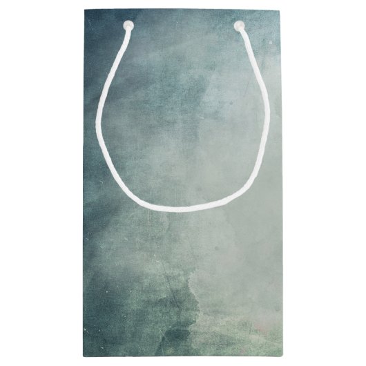 Flying Green Sea Turtle | Benutzerdefinierte Gesch Kleine Geschenktüte (Rückseite)