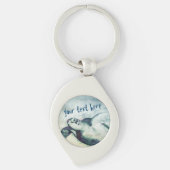 Flying Green Sea Turtle | SCHLÜSSELANHÄNGER (Vorderseite)