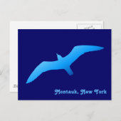 Flying Gull Postcard Postkarte (Vorne/Hinten)