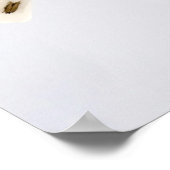 Flying Gull Poster (Ecke)