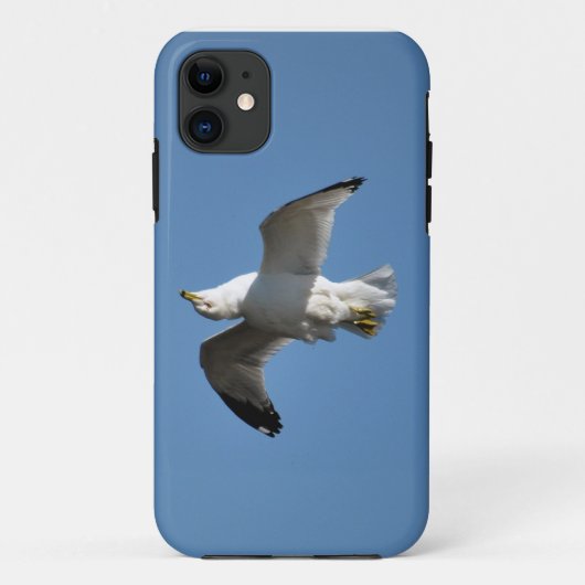 Flying Gull Wildlife Collection Case-Mate iPhone Hülle (Rückseite)