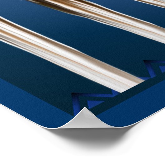 Flying Hawk Dreamcatcher Print Poster (Ecke)