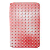 Flying Hearts Tilt Badematte (Vorderseite Vertikal)