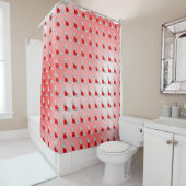 Flying Hearts Tilt Duschvorhang (Beispiel)
