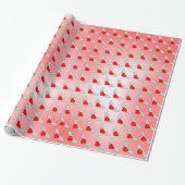 Flying Hearts Tilt Geschenkpapier (Ungerollt)