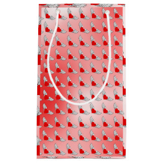 Flying Hearts Tilt Kleine Geschenktüte