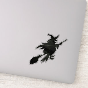 Flying Hexe Aufkleber