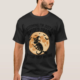 Flying Hexe Bartded Dragon T-Shirt
