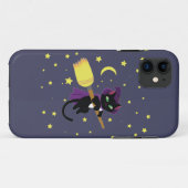 Flying Hexe Cat Case-Mate iPhone Hülle (Rückseite (Horizontal))