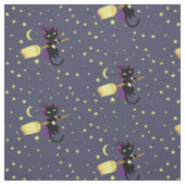 Flying Hexe Cat Stoff (Muster)