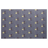 Flying Hexe Cat Stoff (Fat Quarter (45,7 x 55,9 cm))