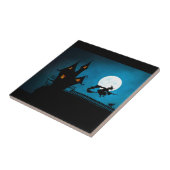 Flying Hexe Fliese (Seite)