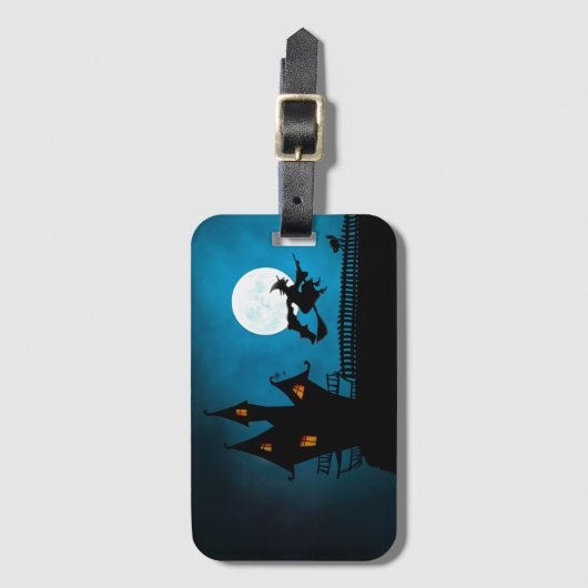 Flying Hexe Gepäckanhänger (Vorderseite Vertikal)
