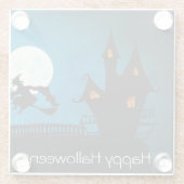 Flying Hexe Glasuntersetzer (Rückseite)