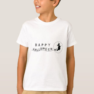 Flying Hexe Halloween-Girl-T-Shirt T-Shirt