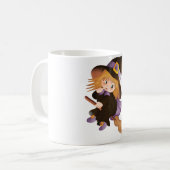 Flying Hexe Kaffeetasse (Vorderseite Links)