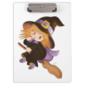 Flying Hexe Klemmbrett (Vorderseite)