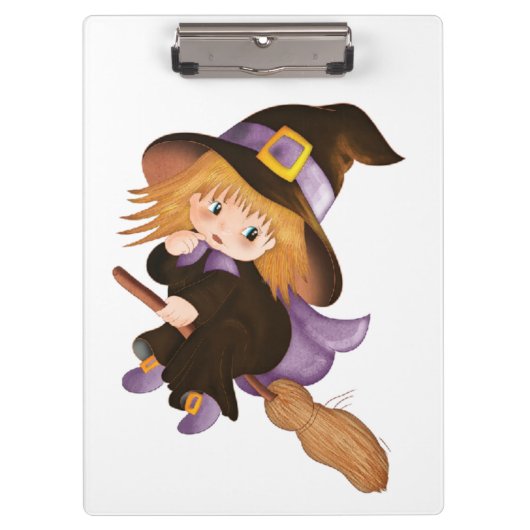 Flying Hexe Klemmbrett (Vorderseite)