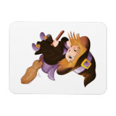 Flying Hexe Magnet (Horizontal)