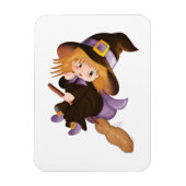 Flying Hexe Magnet (Vertikal)