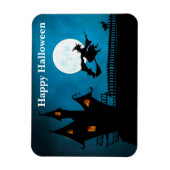 Flying Hexe Magnet (Vertikal)