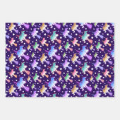 Flying Hexe-Packpapier-Set Geschenkpapier Set (Vorderseite)