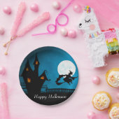 Flying Hexe Pappteller (Party)