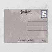 Flying Hexe Postcross Postcard Postkarte (Rückseite)