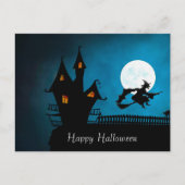 Flying Hexe Postkarte (Vorderseite)