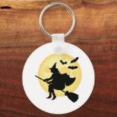 Flying Hexe Schlüsselanhänger (Vorderseite)