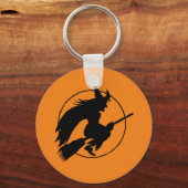 Flying Hexe Schlüsselanhänger (Vorderseite)