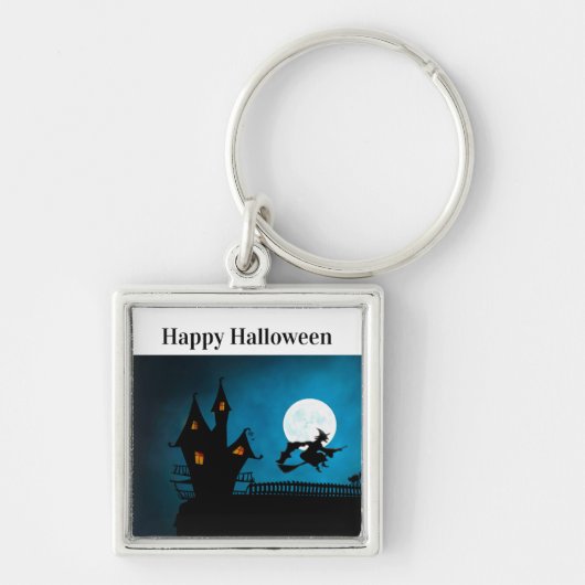 Flying Hexe Schlüsselanhänger (Vorne)