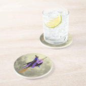 Flying Hexe-Untersetzer Getränkeuntersetzer (Seite)