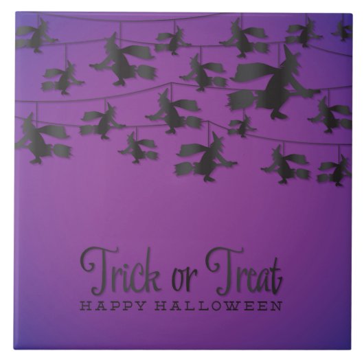 Flying-Hexenkette Fliese (Vorderseite)