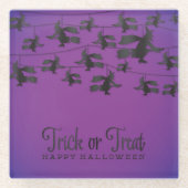 Flying-Hexenkette Glasuntersetzer (Vorderseite)