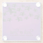 Flying-Hexenkette Glasuntersetzer (Rückseite)