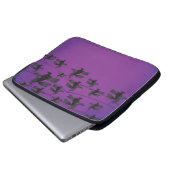 Flying-Hexenkette Laptopschutzhülle (Vorne Knopf)