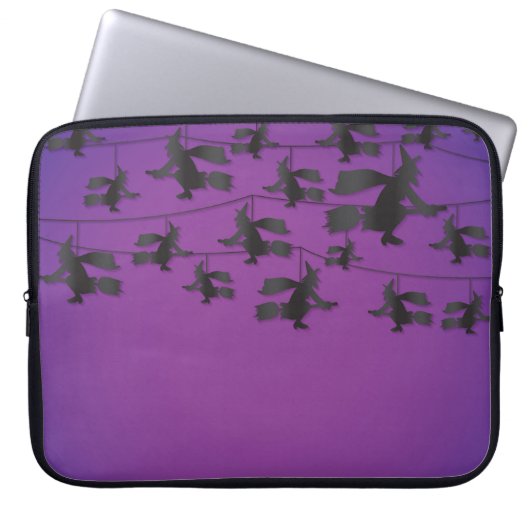 Flying-Hexenkette Laptopschutzhülle (Vorderseite)