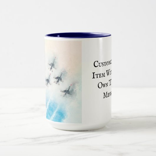 Flying High: Die USAF Thunderbird Custom Tasse (Zentrum)