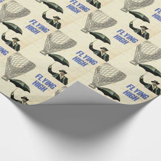 Flying High Geschenkpapier (Ecke)