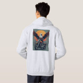 Flying High Kapuzenpullover Hoodie (Schwarz voll)